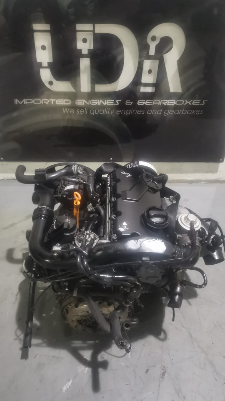 Second image of Audi A4 1.9 TDI AVF Complete Engine – Low Mileage UK Import