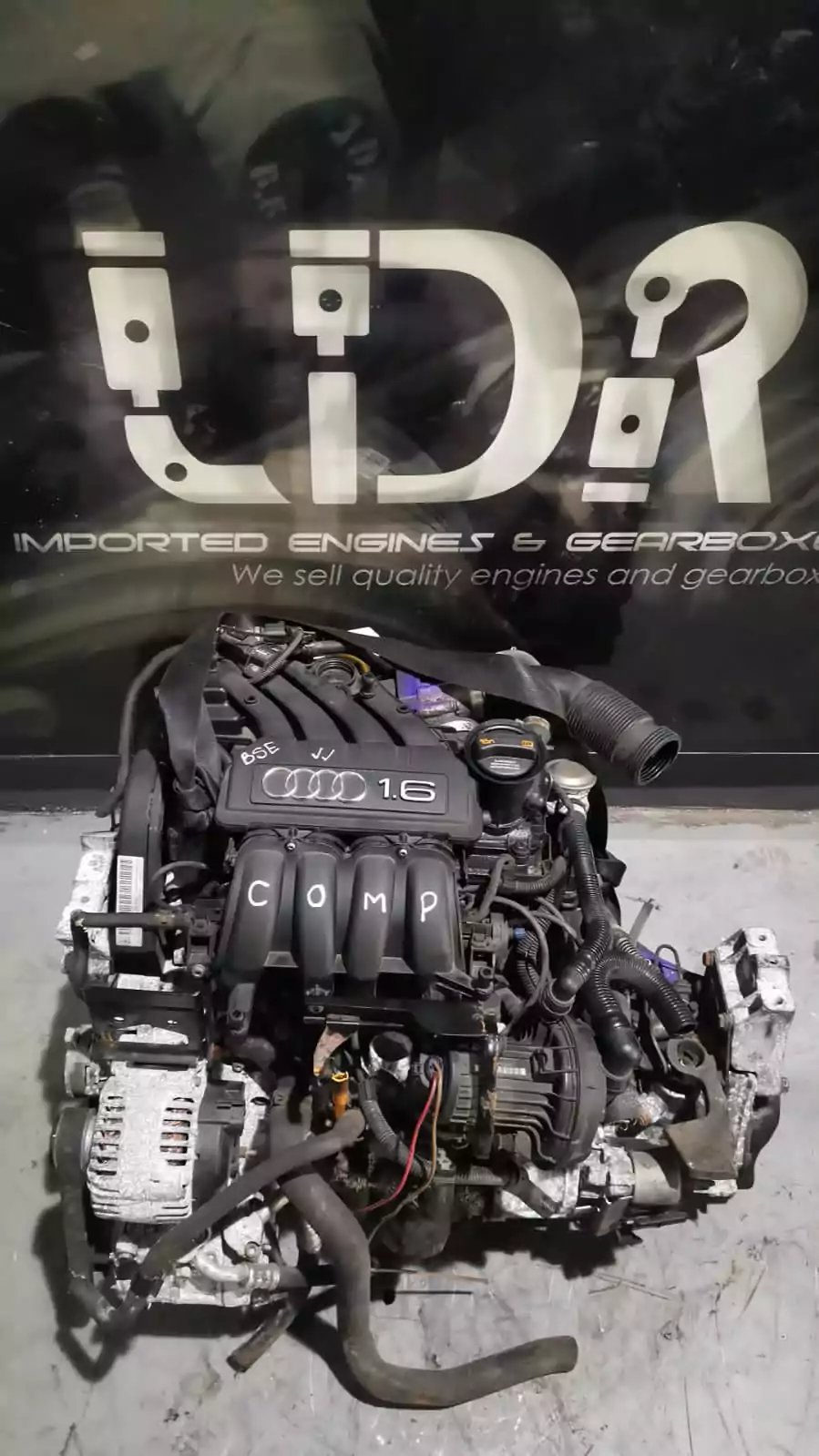 Second image of Volkswagen Golf 5 1.6 8V BFQ Complete Petrol Engine – Low Mileage, UK Import