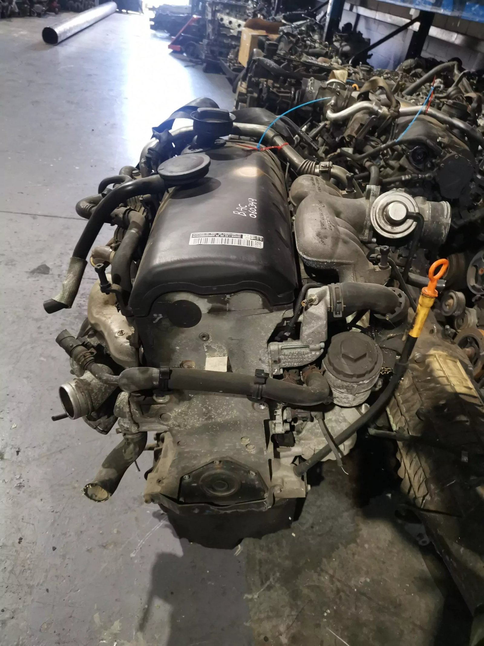 Second image of Volkswagen Touareg 2.5 TDI BAC Diesel Engine – Low Mileage, UK Import