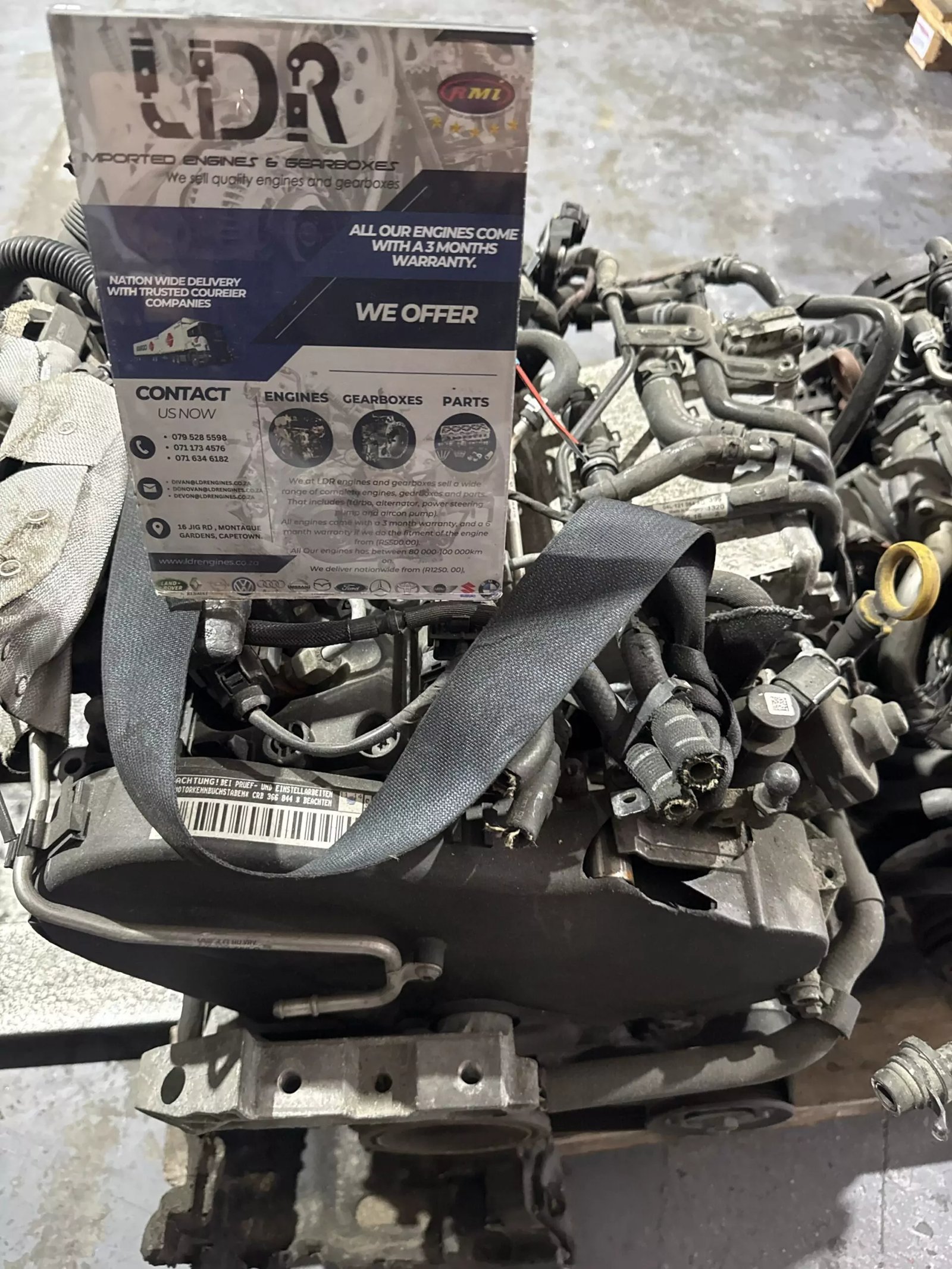 Volkswagen Golf 6/7 & Audi 2.0 TDI CRB Diesel Engine – Low Mileage, UK Import