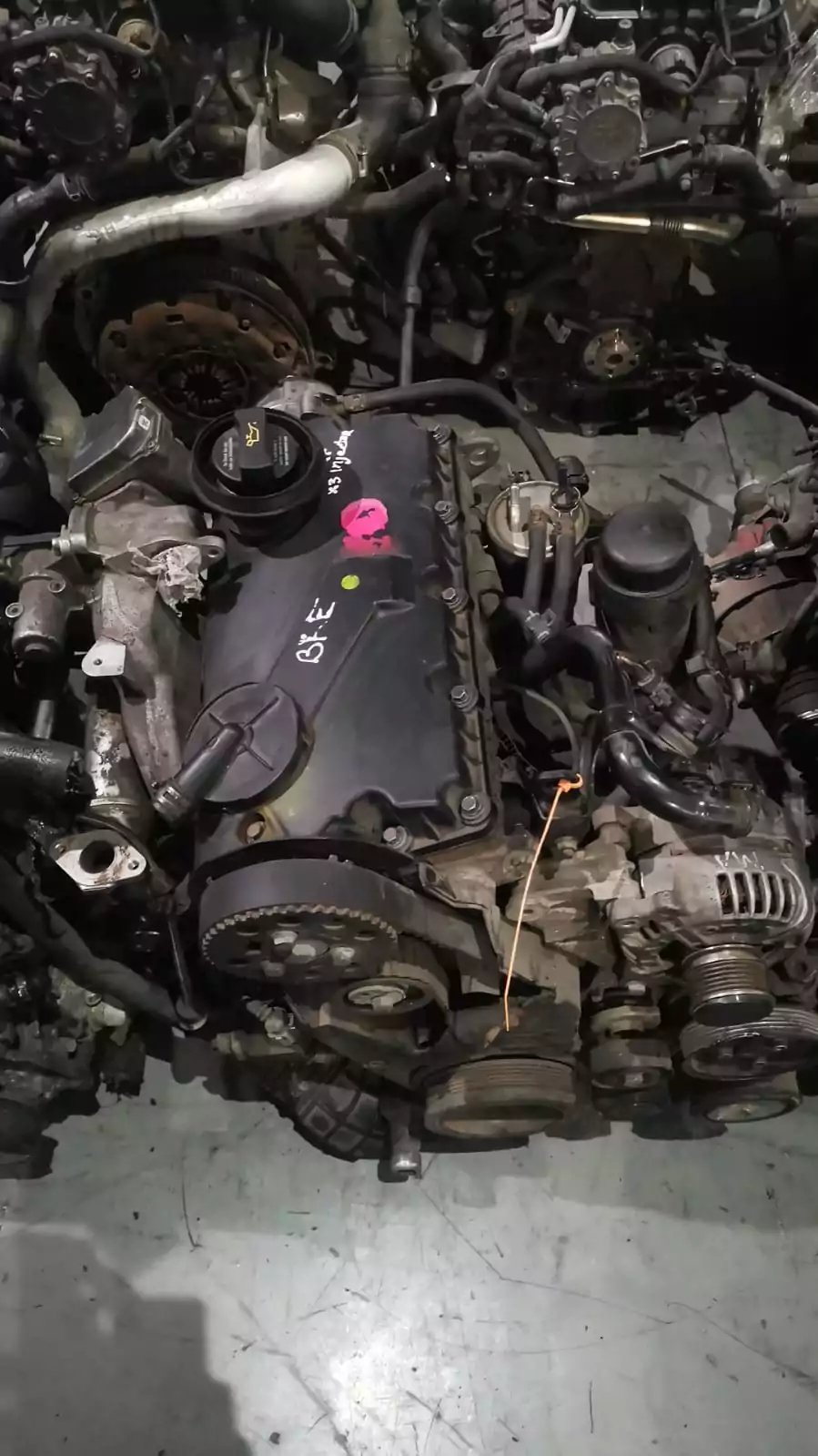 Audi 1.9 TDI BKE Head, Block & Sump Engine – Low Mileage UK Import