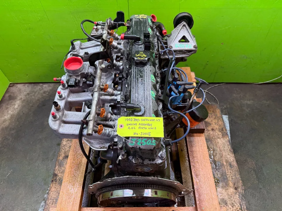 1992 Jeep Cherokee XJ / Wrangler YJ 4.0L Inline-6 Engine | Complete | VIN S