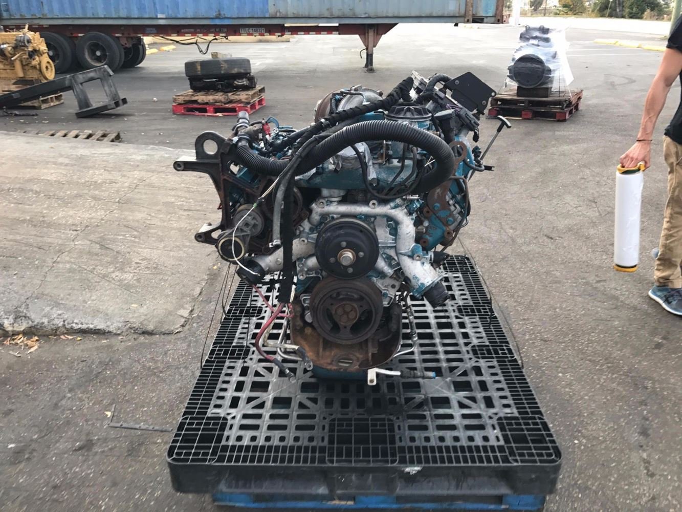 Second image of International VT365 6.0L Diesel Engine Assembly – Tested