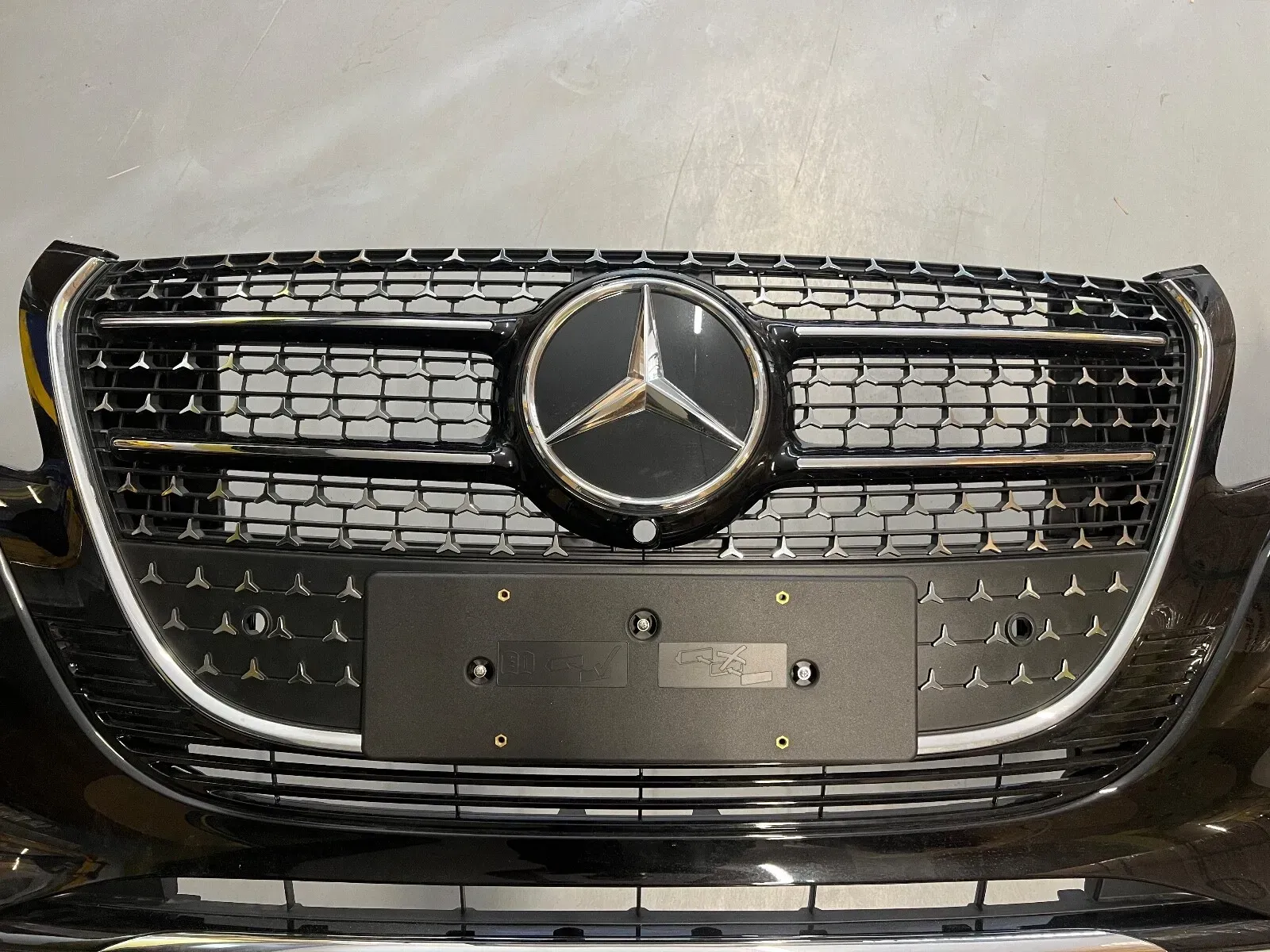 Second image of Mercedes V-Class W447 Facelift Front Bumper OEM
