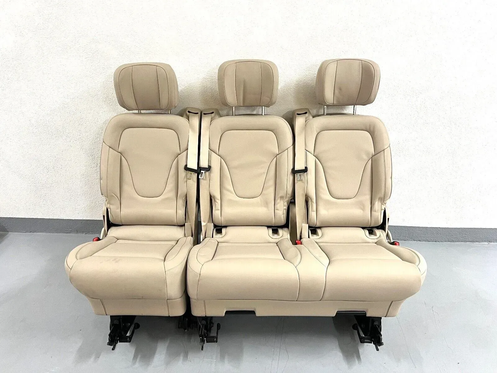 Mercedes V-Class/Vito W447 3-Seater Nappa Leather Bench Beige