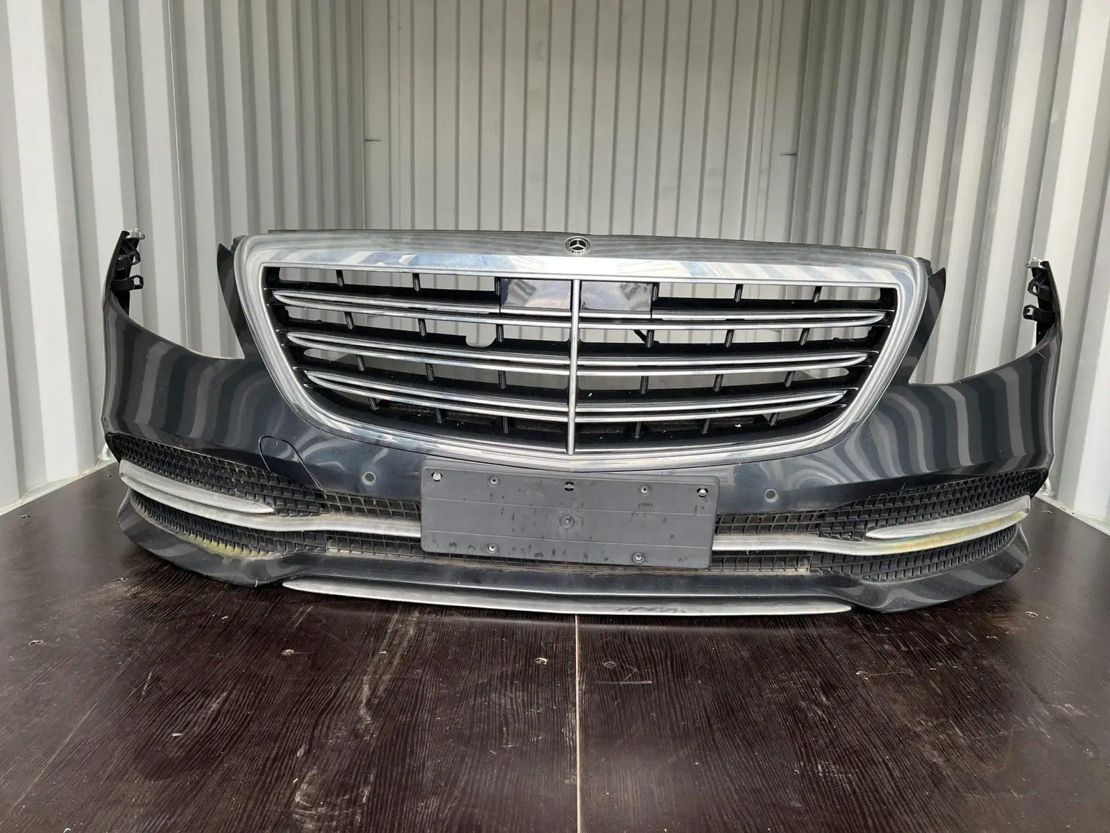 Mercedes S-Class W222 Front Bumper Black 9183