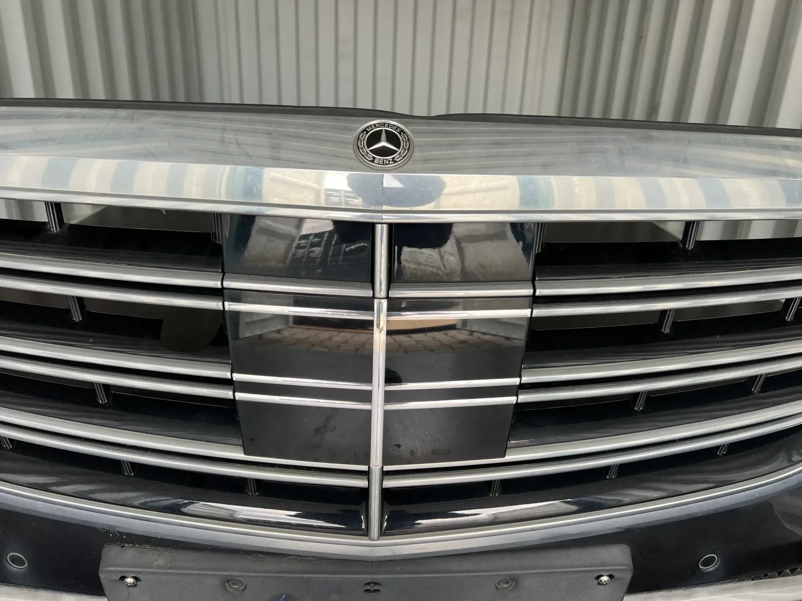 Second image of Mercedes S-Class W222 Front Bumper Black 9197