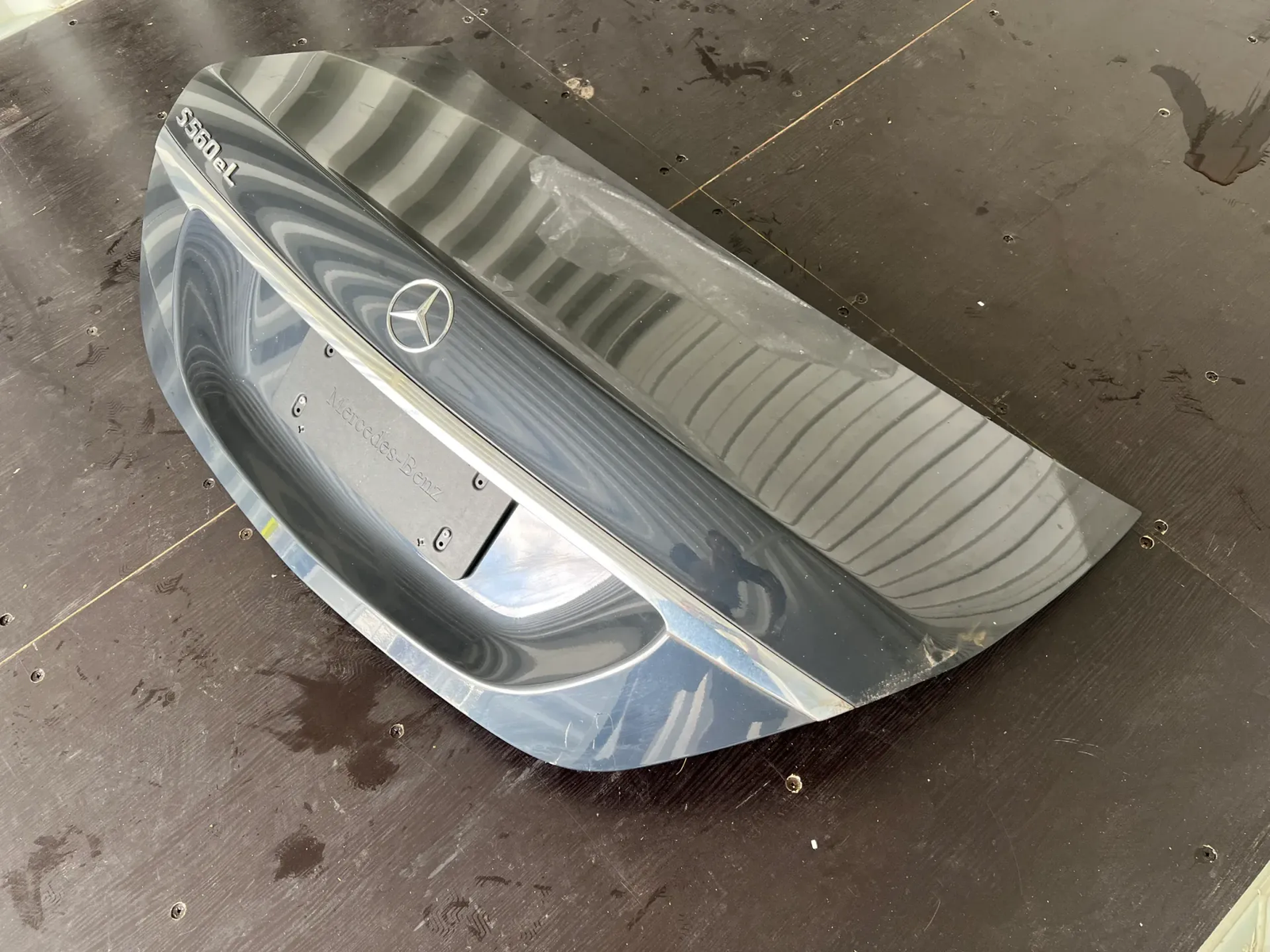 Second image of Mercedes S-Class W222 Rear Tailgate Blue 5998